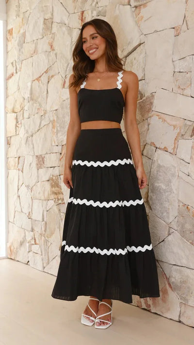 Claudia - Top & Lange Rok