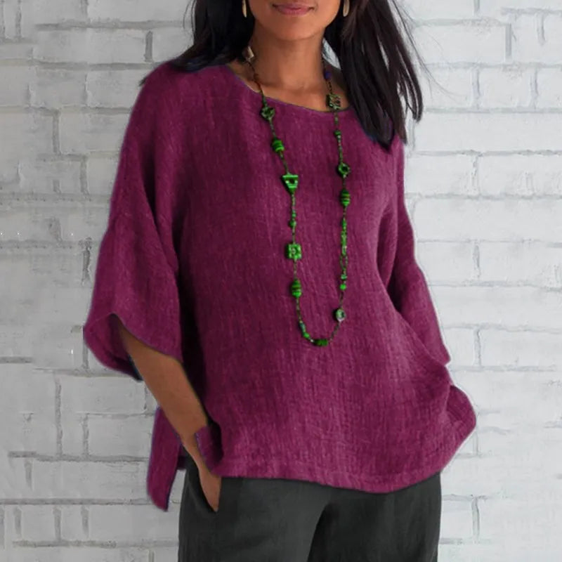 Elisari® | Afslappet Boho Tunika Top