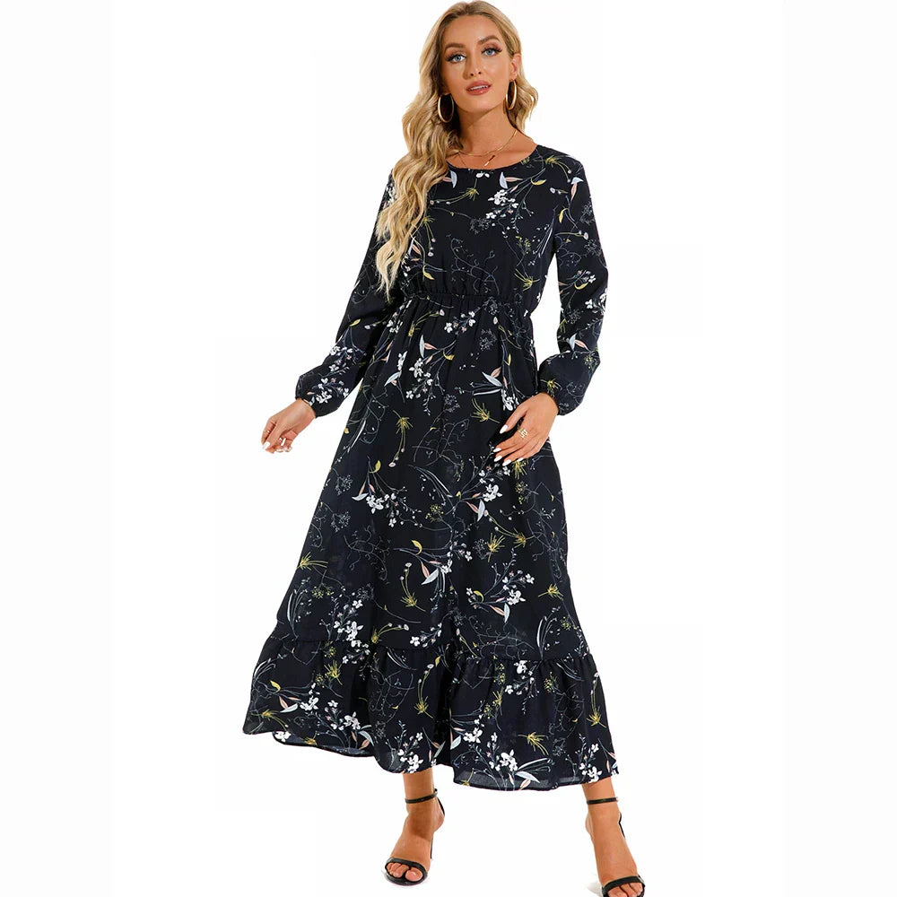 Calantha™ | Exquisite Floral Maxi Dress