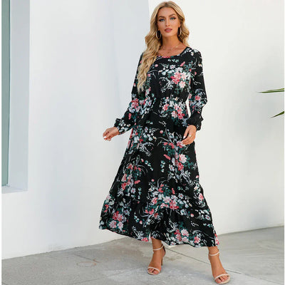 Calantha™ | Exquisite Floral Maxi Dress
