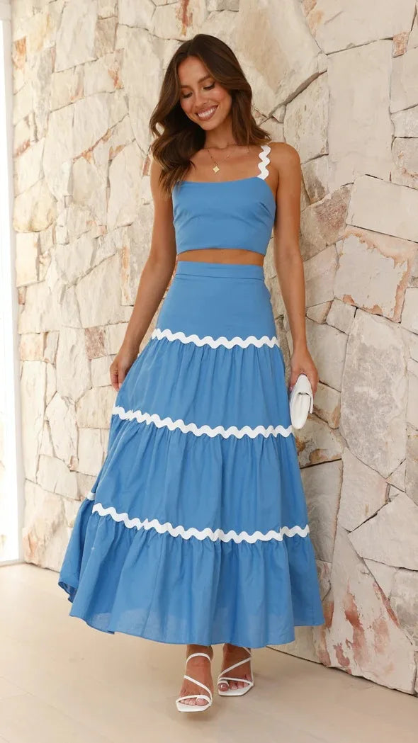 Claudia - Top & Lange Rok