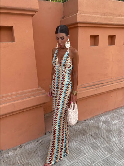 Cerai | Elegante moderne lange jurk