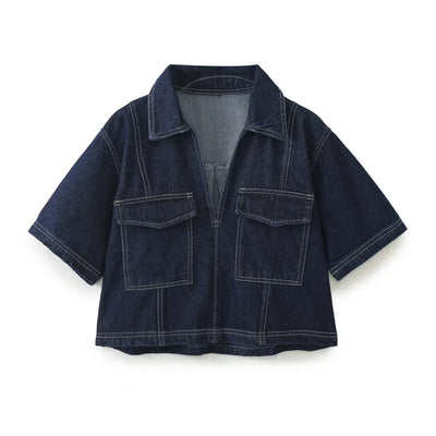 Sofia® | V-hals Denim Set
