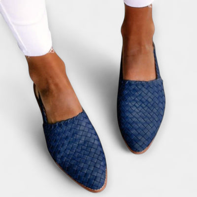 Rosenwyn - Slip-On Buckle Flat Sandalen
