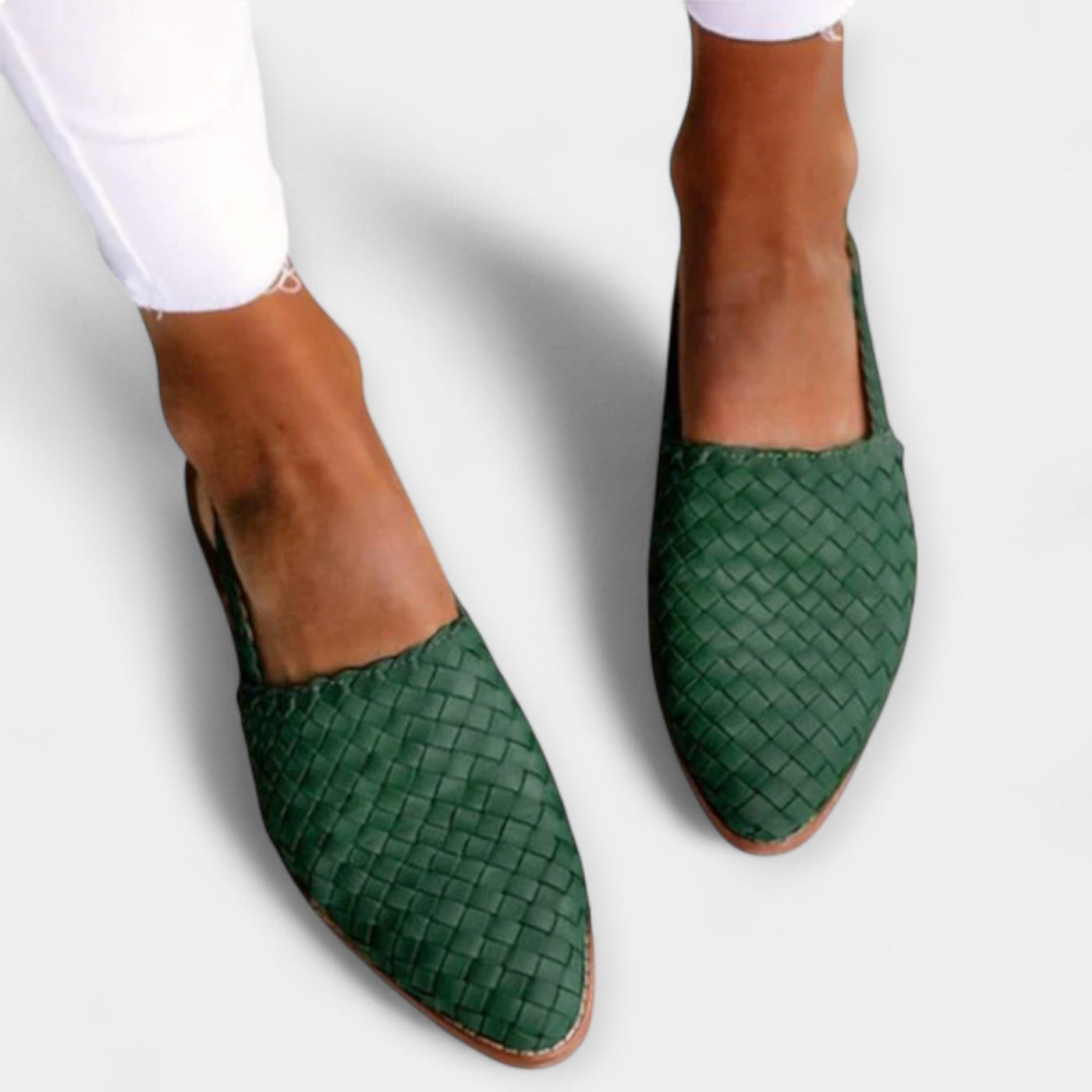Rosenwyn - Slip-On Buckle Flat Sandalen