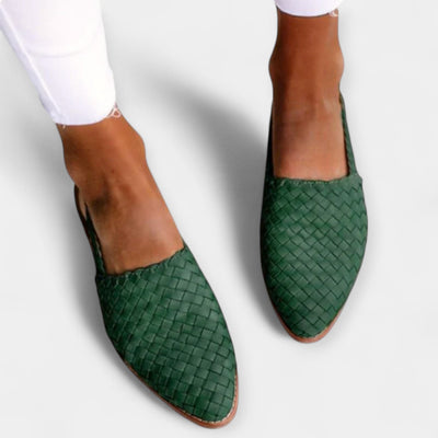 Rosenwyn - Slip-On Buckle Flat Sandalen