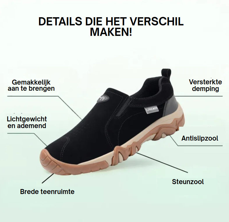 MoveEase™ | Wandelcomfort voor heren