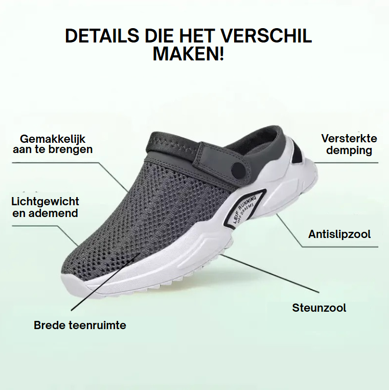ZenStep™ | Comfort sandalen heren