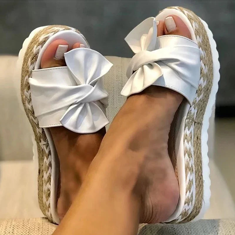 Elowen™ | Aether – Ethereal platform sandals with enchanting flair.