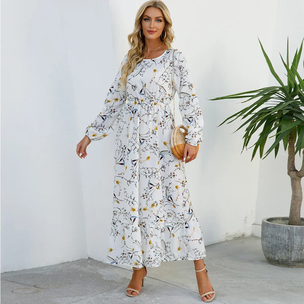 Calantha™ | Exquisite Floral Maxi Dress