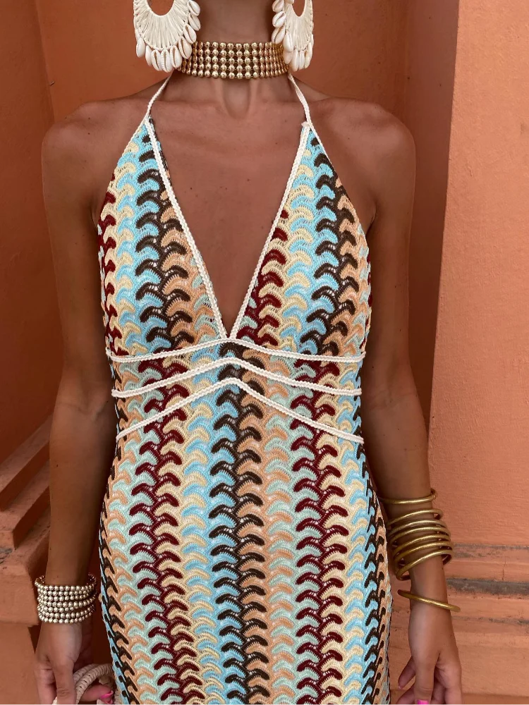 Cerai | Elegante moderne lange jurk
