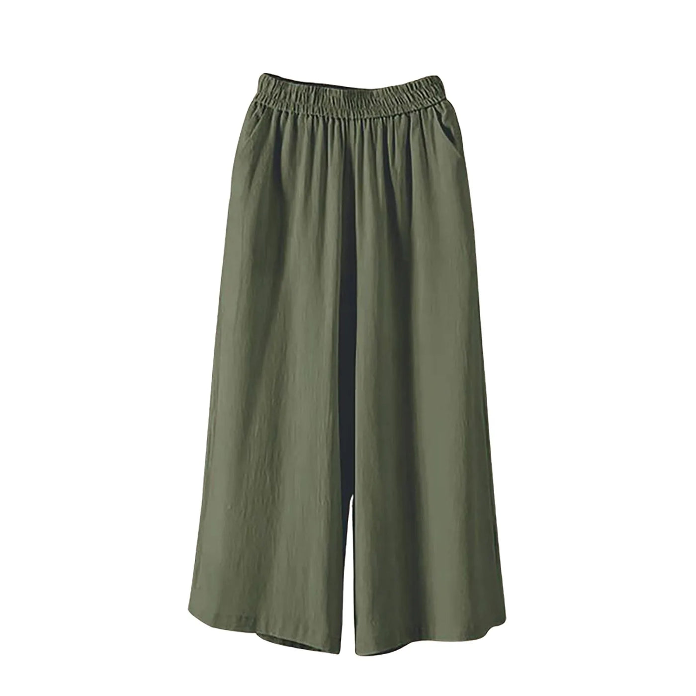 Nylah® | Zachte Flow Wijde Capris