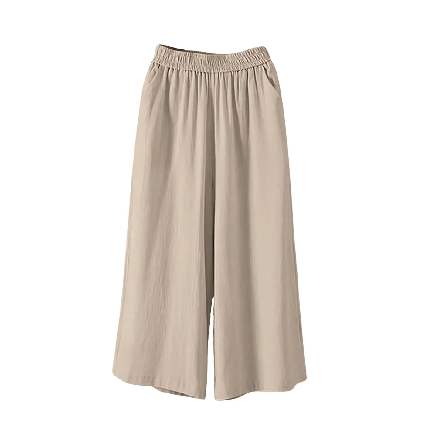 Nylah® | Zachte Flow Wijde-Leg Capris