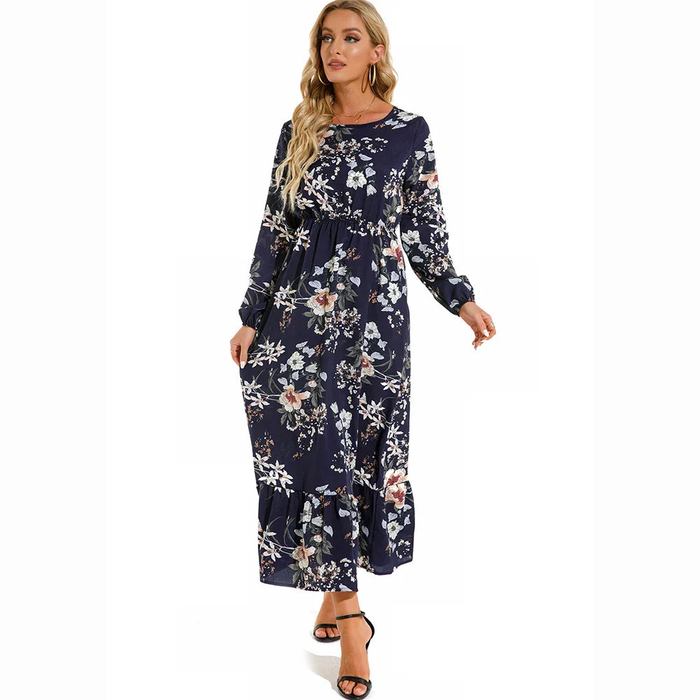 Calantha™ | Exquisite Floral Maxi Dress