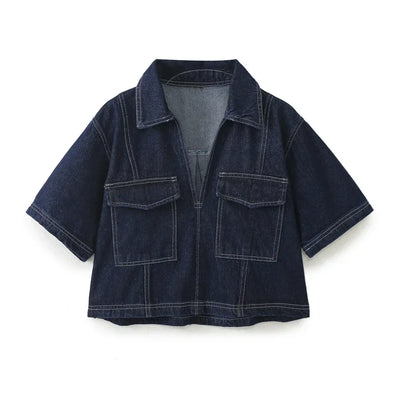 Sofia® | V-hals Denim Set