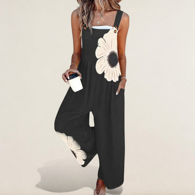 Eliška – comfortabele zomerse jumpsuit met bloemenpatroon