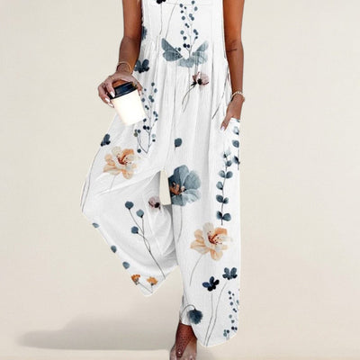 Eliška – comfortabele zomerse jumpsuit met bloemenpatroon