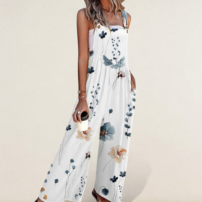 Eliška – comfortabele zomerse jumpsuit met bloemenpatroon