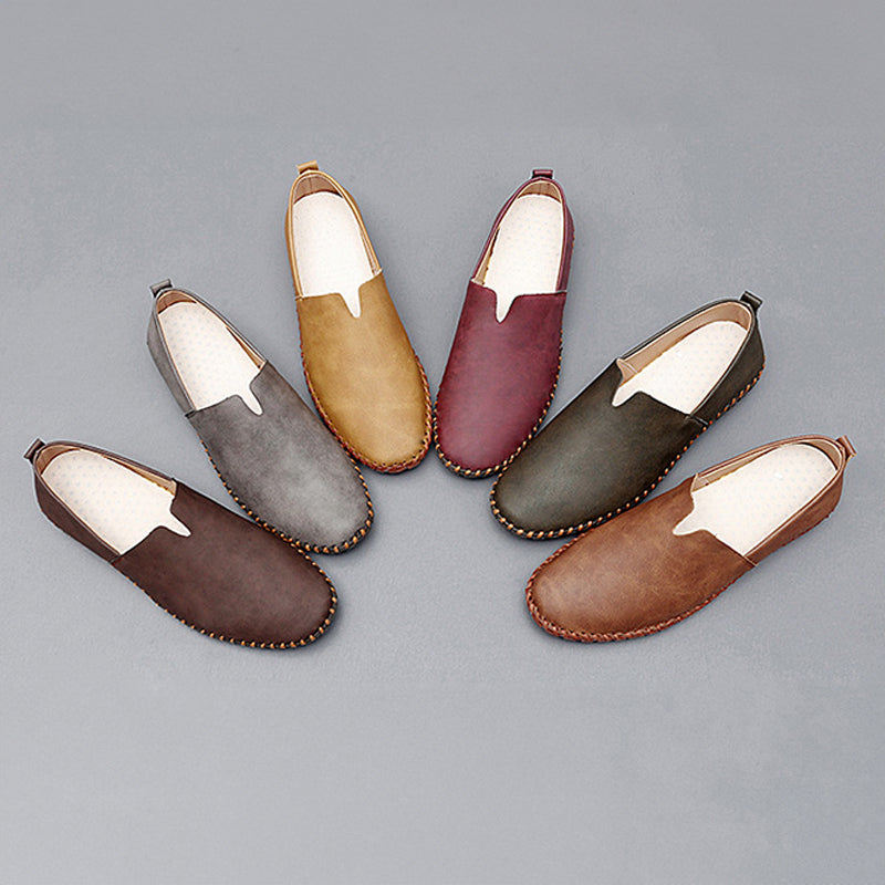 De Vries™ | Mocassins van leer