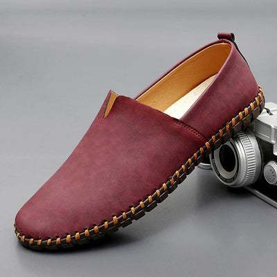 De Vries™ | Mocassins van leer