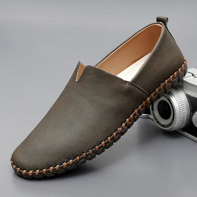 De Vries™ | Mocassins van leer