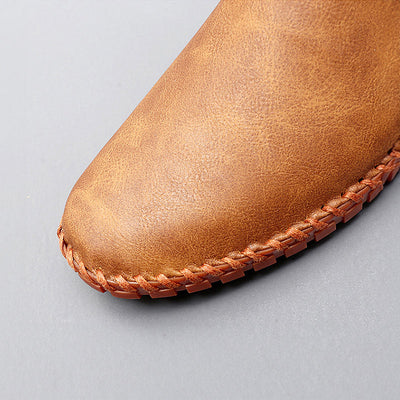 De Vries™ | Mocassins van leer