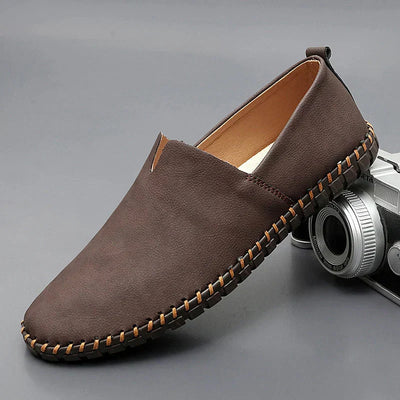 De Vries™ | Mocassins van leer