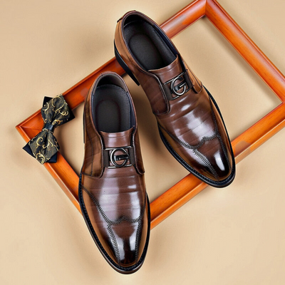 Giovanni™ | Boss-stijl Leren Schoenen