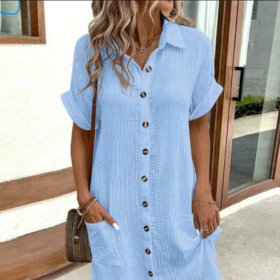 Lunara™ | Sophisticated Polo Dress