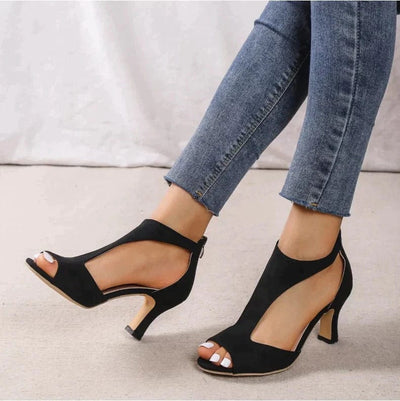 Bella - Chic Achterrits Stiletto Sandalen