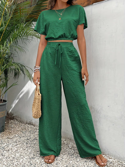 Fayen™ | Crop Top & Broek