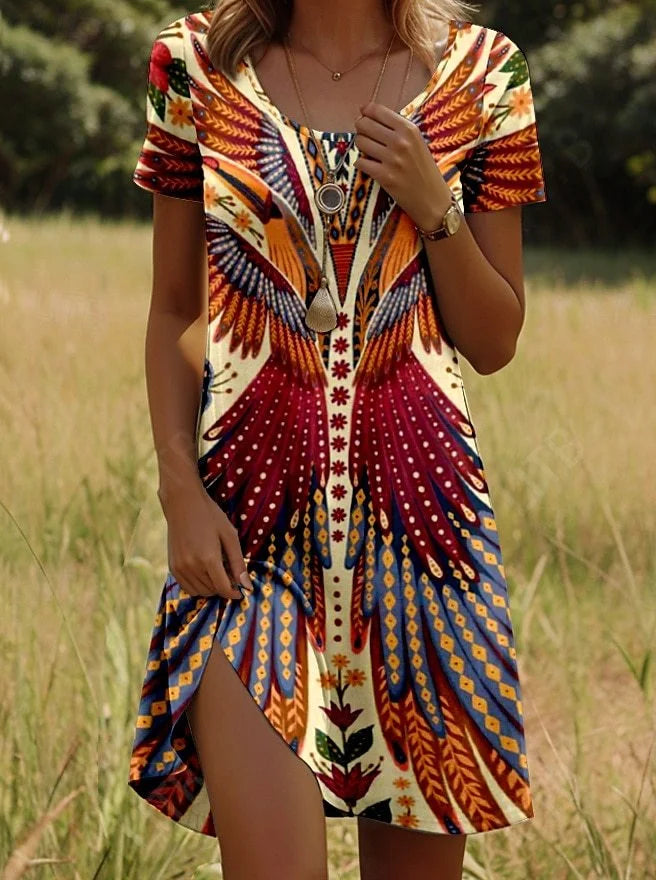 Maja™ | Elegante zomerjurk met bloemen