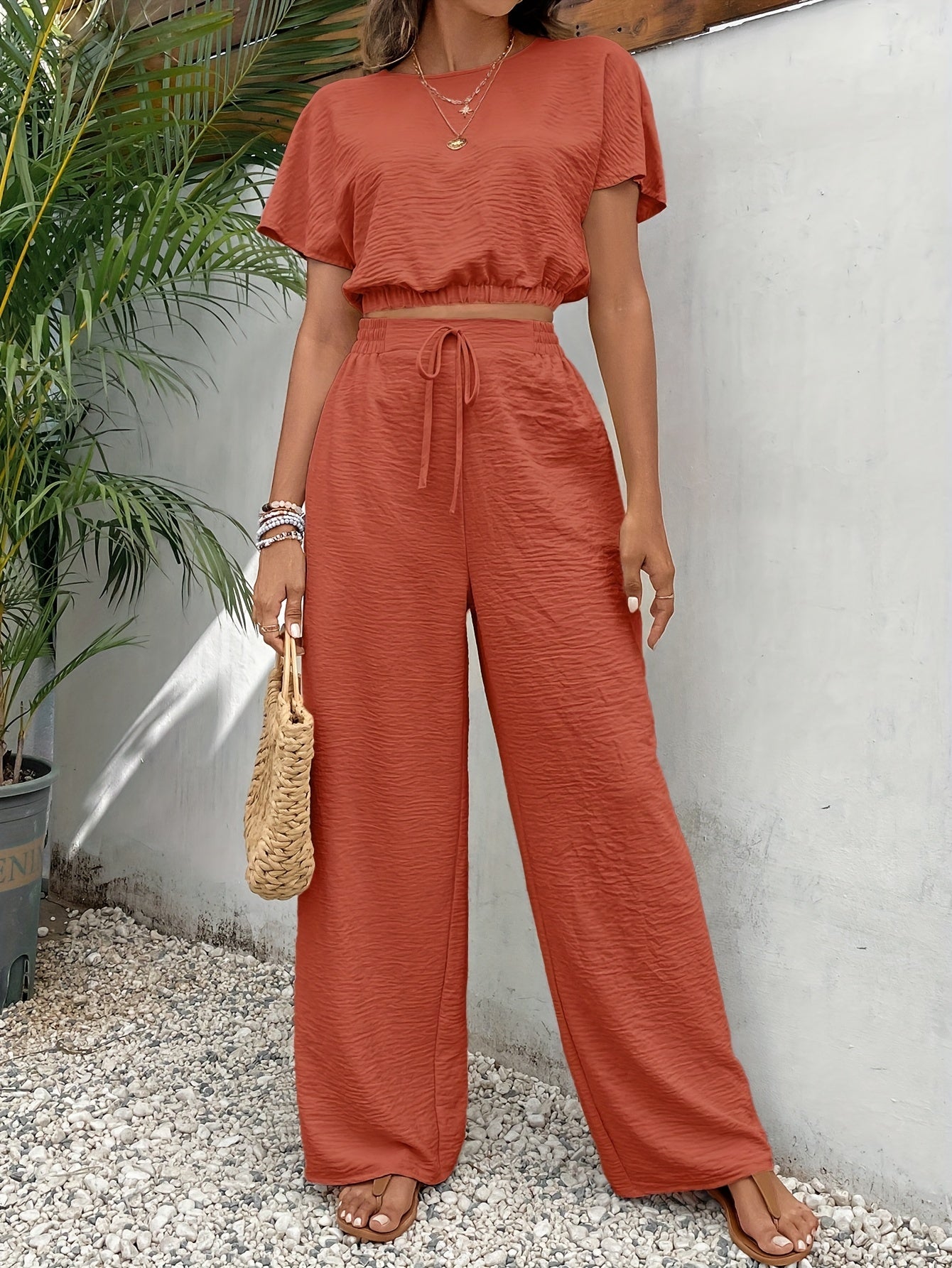 Fayen™ | Crop Top & Broek