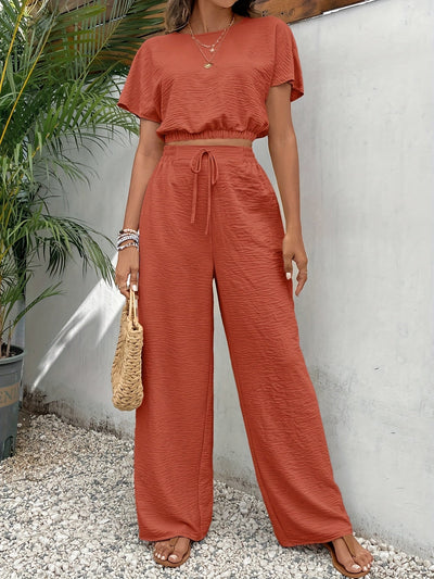 Fayen™ | Crop Top & Broek