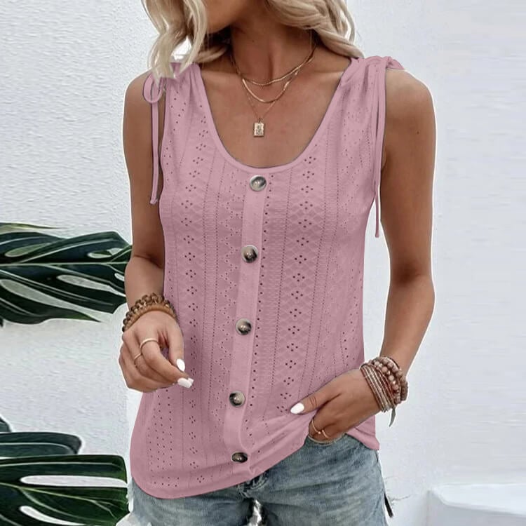 Scarleta® | Knapperet Sommerbluse