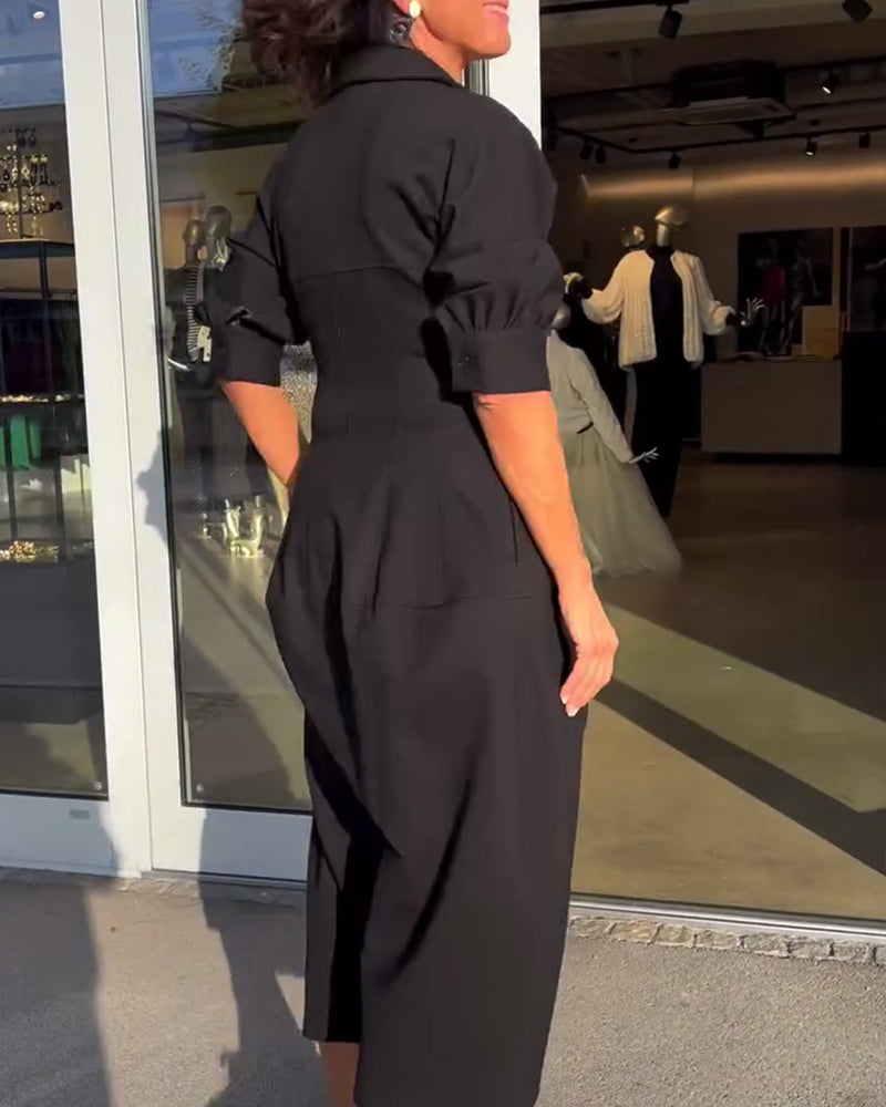 Karolin | Comfortabele Lange Jurk