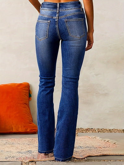 Raventa® | Hoge Taille Flared Jeans