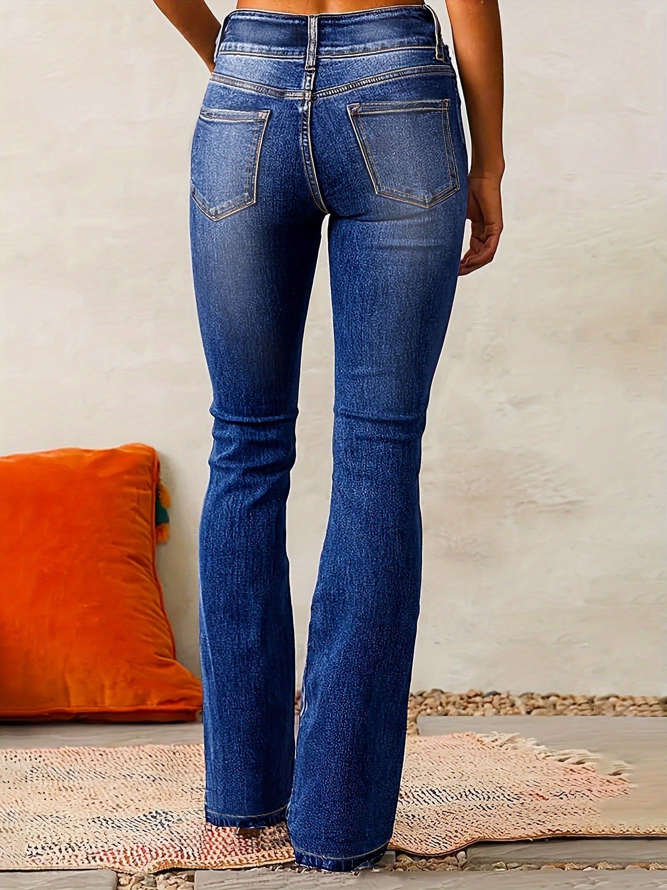 Raventa® | Hoge Taille Flared Jeans