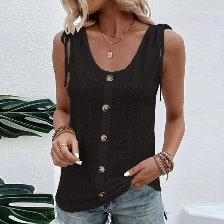 Scarleta® | Knapperet Sommerbluse