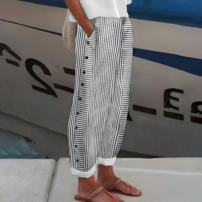 Loredana™ | Linnen Zomerbroek