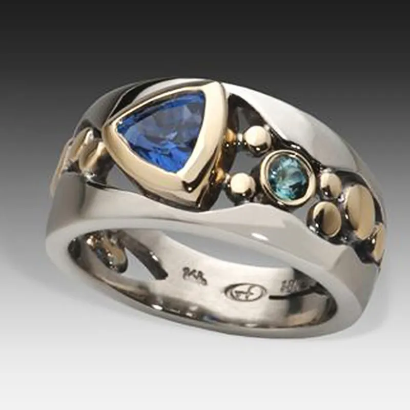 Aeloria™ | Timeless Blue Crystal Ring