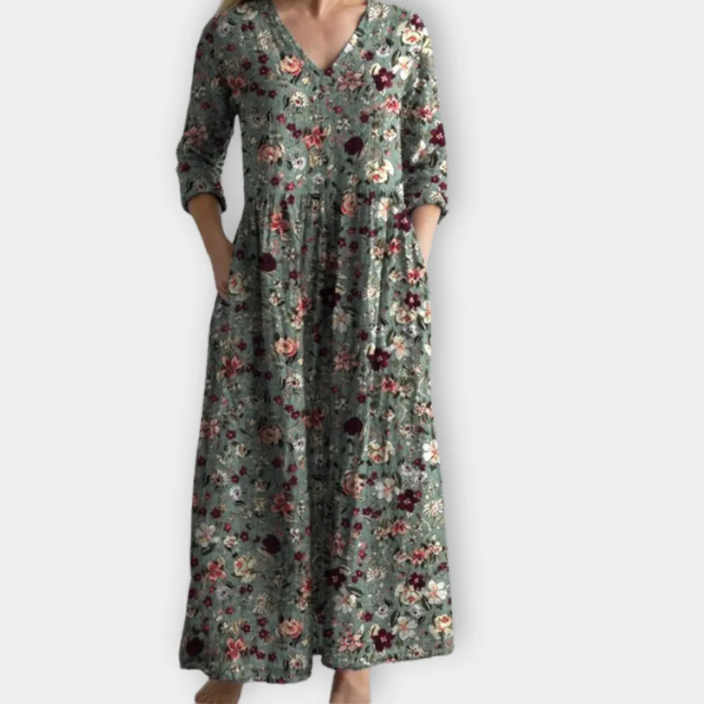 Vespera™ | Nocturnal Enchantment Midi Dress
