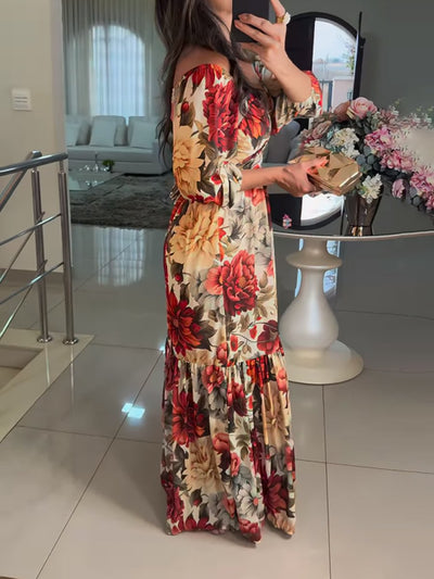 Jurk | Elegante Bloemenjurk