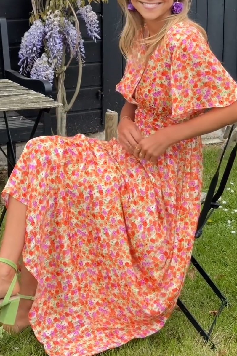 Elysianth™ | Ethereal Garden A-Line Dress