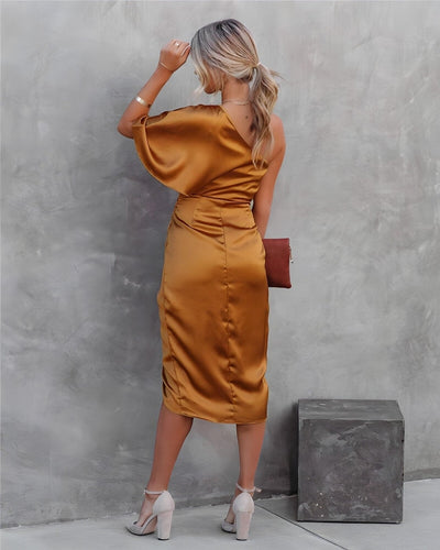 Dhalia | Elegante asymmetrische jurk