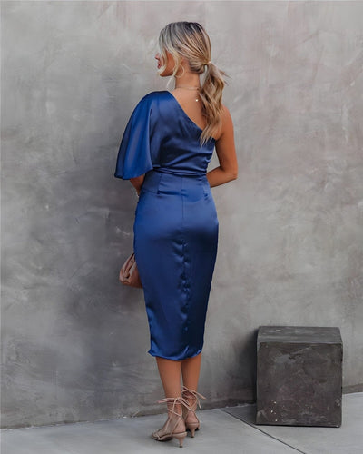 Dhalia | Elegante asymmetrische jurk