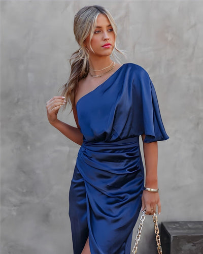 Dhalia | Elegante asymmetrische jurk