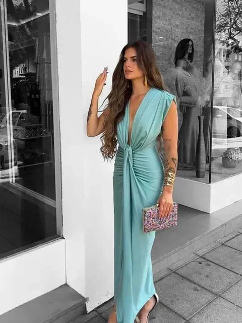 Cordelia | Elegante Drapeer Jurk