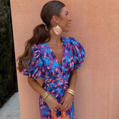 Elowen™ | Long Vibrant Dress