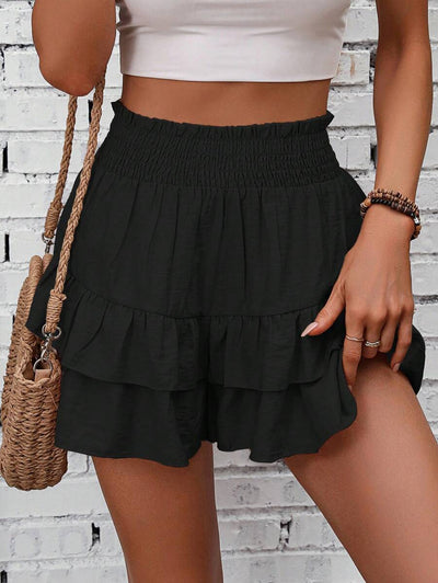 Calista® | Luchtige Rimpel Shorts